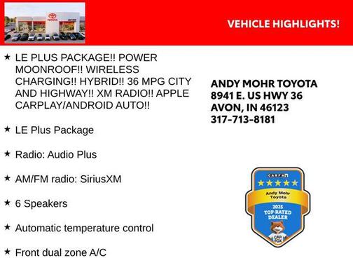 Super White 2021 Toyota Sienna LE