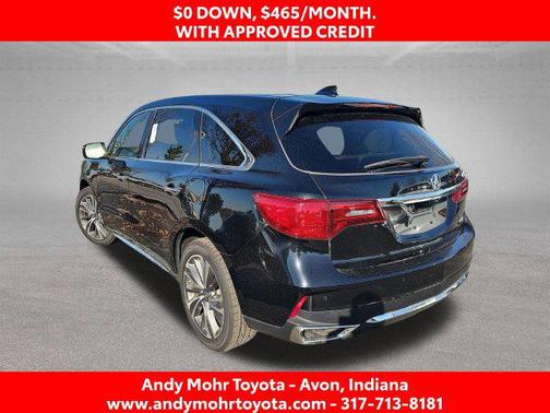 Majestic Black Pearl 2019 Acura MDX 3.5L w/Technology Package