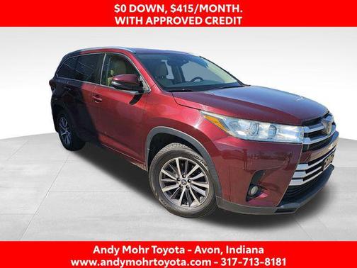 Ooh La La Rouge Mica 2017 Toyota Highlander XLE