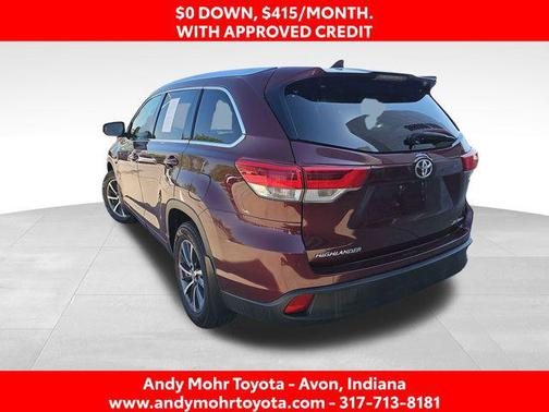 Ooh La La Rouge Mica 2017 Toyota Highlander XLE