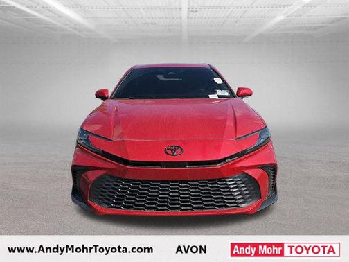 Supersonic Red 2025 Toyota Camry SE