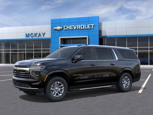 Black 2026 Chevrolet Suburban LT