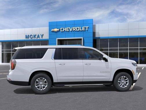 Summit White 2026 Chevrolet Suburban LS