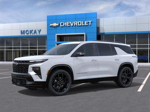 Polar White 2026 Chevrolet Traverse RS