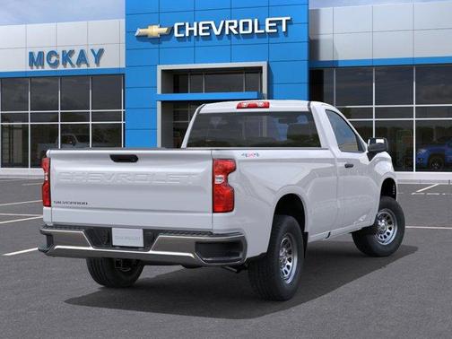Summit White 2026 Chevrolet Silverado 1500 WT
