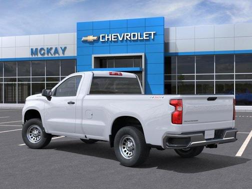Summit White 2026 Chevrolet Silverado 1500 WT