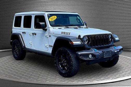 Bright White Clearcoat 2024 Jeep Wrangler 4xe Sport