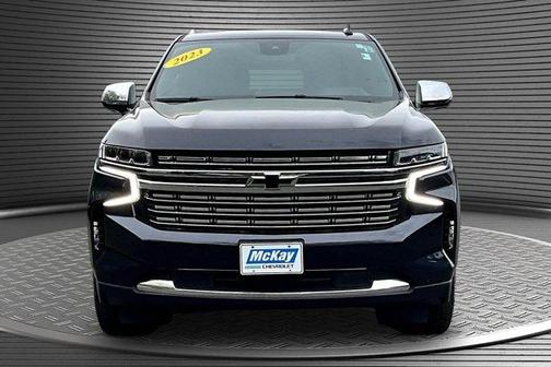 Dark Ash Metallic 2023 Chevrolet Tahoe Premier
