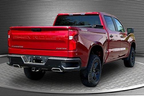 Cherry Red Tintcoat 2021 Chevrolet Silverado 1500 Custom Trail Boss