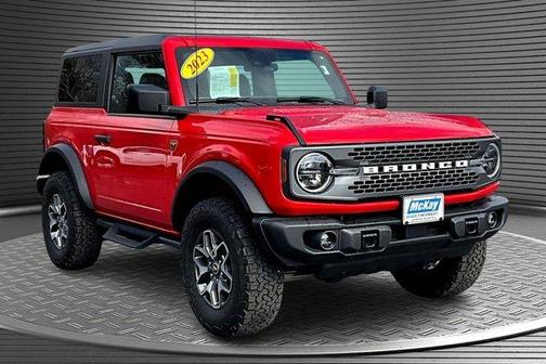 Red 2023 Ford Bronco
