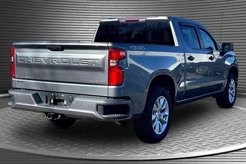 Satin Steel Metallic 2022 Chevrolet Silverado 1500 Limited Custom