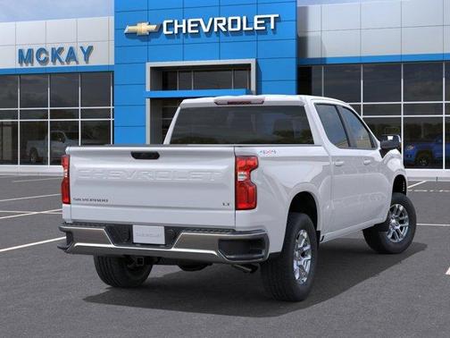 Summit White 2026 Chevrolet Silverado 1500 LT
