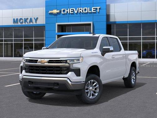 Summit White 2026 Chevrolet Silverado 1500 LT