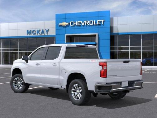 Summit White 2026 Chevrolet Silverado 1500 LT