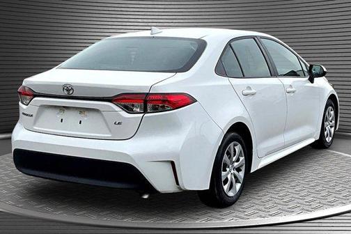 White 2023 Toyota Corolla LE