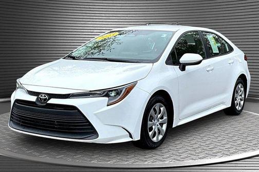 White 2023 Toyota Corolla LE