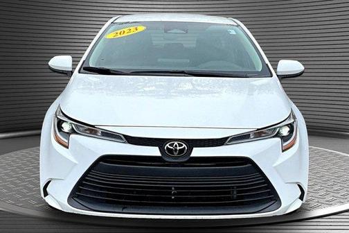 White 2023 Toyota Corolla LE