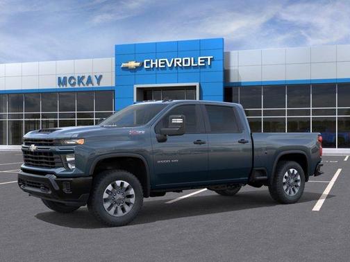 Lakeshore Blue Metallic 2026 Chevrolet Silverado 2500 Custom