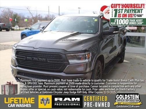 2021 RAM 1500 Laramie Crew Cab 4x4 57' Box