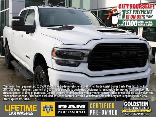 2023 RAM 2500 Laramie Crew Cab 4x4 64' Box