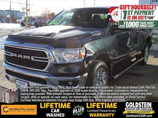2021 RAM 1500 Big Horn Quad Cab 4x4 64' Box