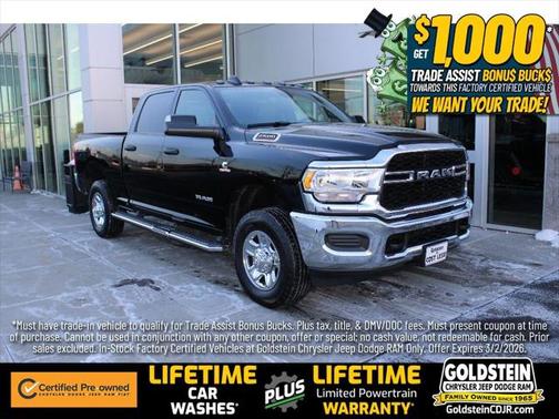 2022 RAM 2500 Tradesman Crew Cab 4x4 64' Box