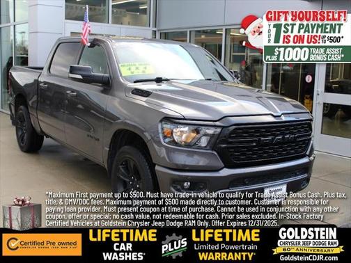 2022 RAM 1500 Big Horn Crew Cab 4x4 57' Box