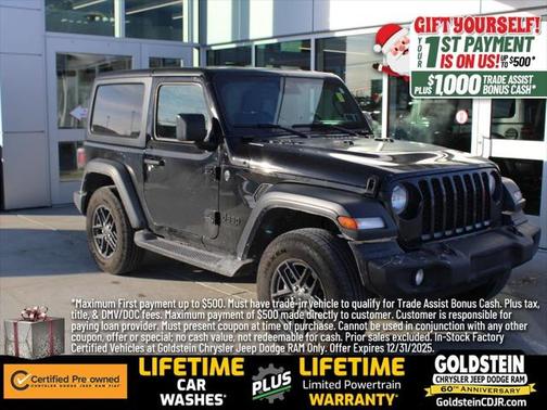 2024 Jeep Wrangler 2-Door Sport S 4x4
