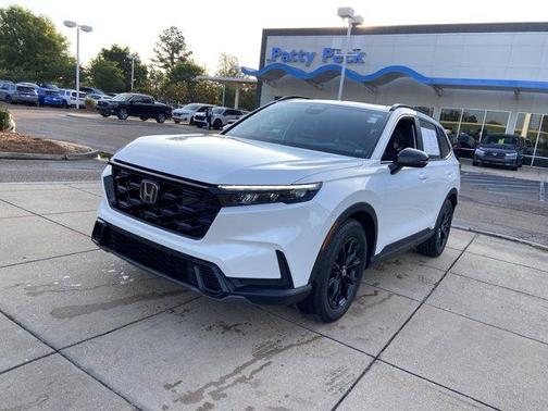 Platinum White Pearl 2024 Honda CR-V Hybrid Sport
