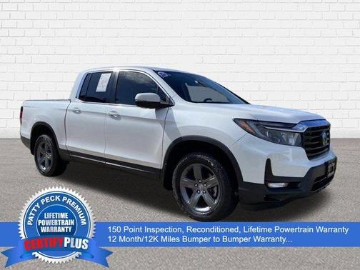 Platinum White Pearl 2023 Honda Ridgeline RTL