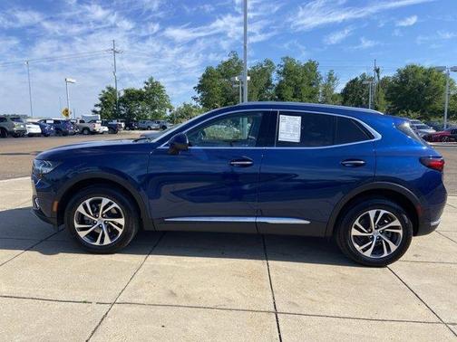 Sapphire Metallic 2023 Buick Envision Essence