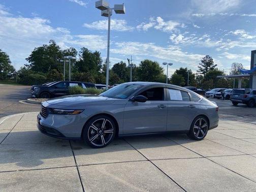 Urban Gray Pearl 2024 Honda Accord Hybrid Sport