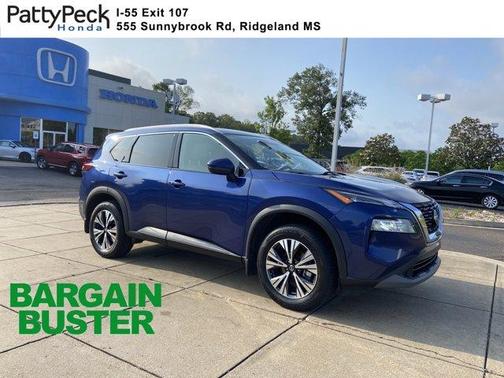 Caspian Blue 2021 Nissan Rogue SV