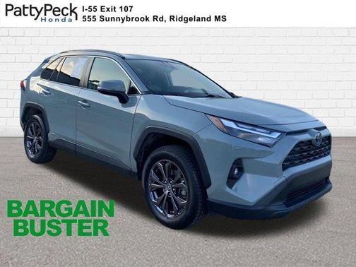 Gray 2022 Toyota RAV4 Hybrid XLE Premium