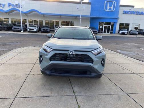 Gray 2022 Toyota RAV4 Hybrid XLE Premium