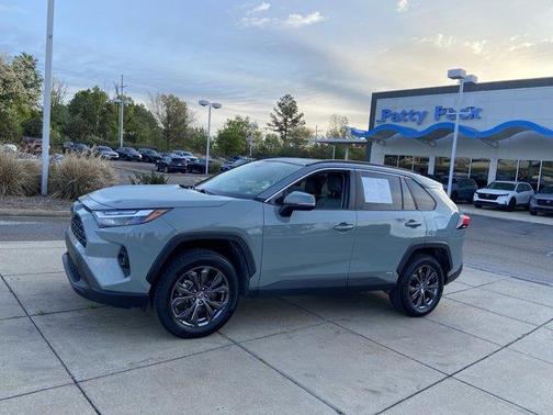 Gray 2022 Toyota RAV4 Hybrid XLE Premium