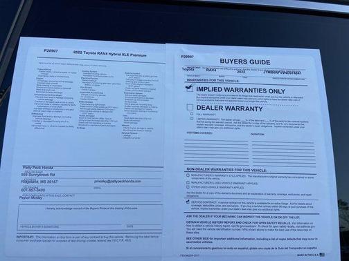 Gray 2022 Toyota RAV4 Hybrid XLE Premium