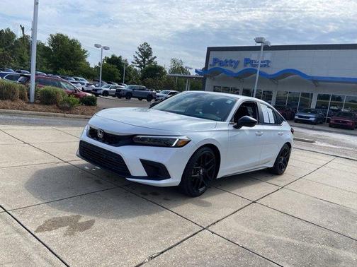 Platinum White Pearl 2023 Honda Civic Sport