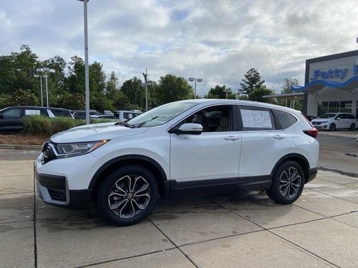 Platinum White Pearl 2021 Honda CR-V EX-L