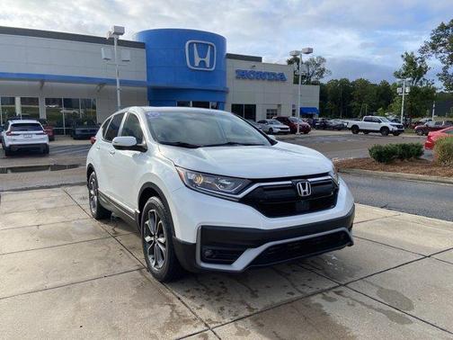 Platinum White Pearl 2021 Honda CR-V EX-L