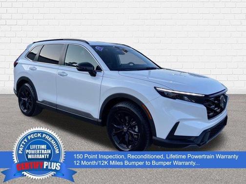 Platinum White Pearl 2023 Honda CR-V Hybrid Sport