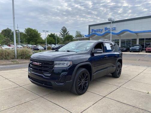 Midnight Blue Metallic 2022 GMC Acadia SLE