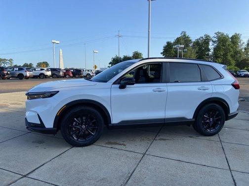 Platinum White Pearl 2026 Honda CR-V Hybrid Sport-L