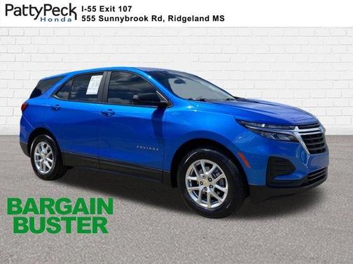 Rip Tide Blue 2024 Chevrolet Equinox LS