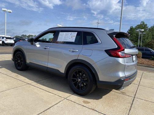 Lunar Silver Metallic 2024 Honda CR-V Hybrid Sport