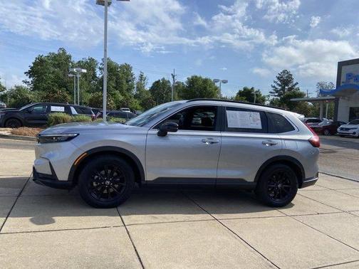 Lunar Silver Metallic 2024 Honda CR-V Hybrid Sport