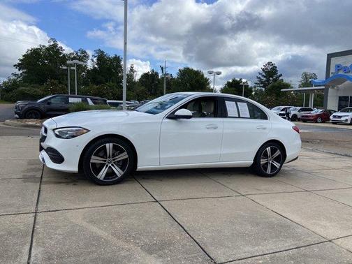 White 2025 Mercedes-Benz C-Class C 300