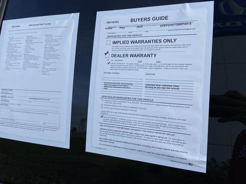 NH 883 2025 Honda Pilot Touring