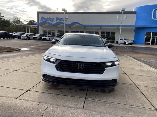 Platinum White Pearl 2024 Honda Accord Hybrid Sport