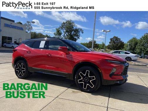 Red 2024 Chevrolet Blazer RS